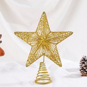 Tree top star christmas decoration